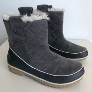 Sorel Tivoli II Pull On Boot Quarry Fawn 9.5 new